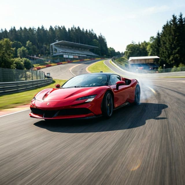 Tour en Ferrari sur circuit